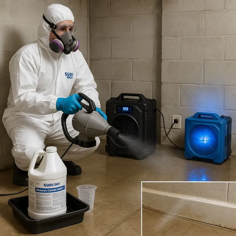 Sanitization and Odor Removal process in Newton County, GA